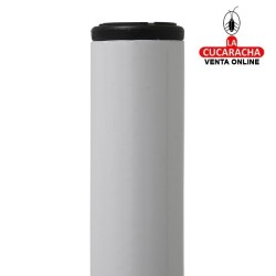 BLISTER PATA DE MESA ACERO REDONDA BLANCA MODELO 4.