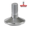 TORNILLO REGULACION PATAS DE MESA 3-4 BASE GOMA ANTIDESLIZANTE.
