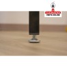 TORNILLO REGULACION PATAS DE MESA 3-4 BASE GOMA ANTIDESLIZANTE.