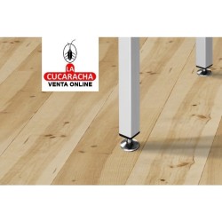 TORNILLO REGULACION PATAS DE MESA 3-4 BASE GOMA ANTIDESLIZANTE.