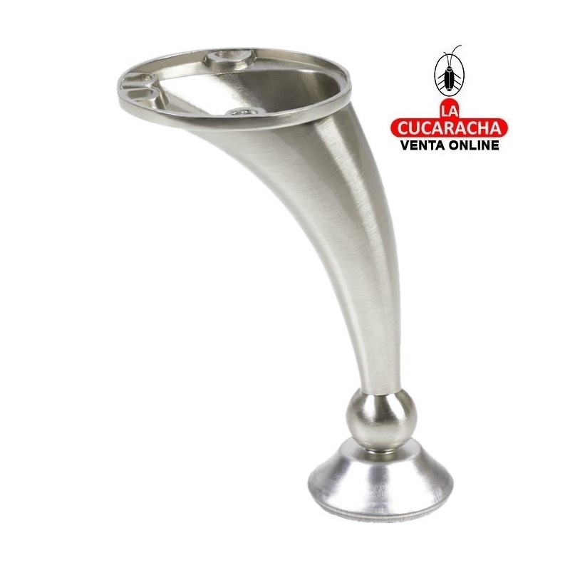 PATA ZAMAK DE DISEÑO PARA MUEBLE AJUSTE ALTURA MODELO 13.