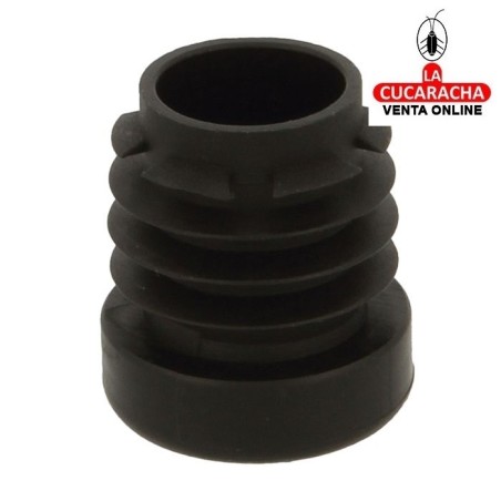 CAJA 25-CONTERA MUEBLE POLIETILENO INTERIOR REDONDA CON ALETAS MODELO 660.