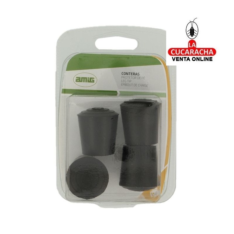 BLISTER 4-CONTERA MUEBLE POLIETILENO EXTERIOR REDONDA RECTA MODELO 656.