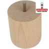 BLISTER 1-PATA REDONDA MADERA HAYA PULIDO MUEBLE MODELO 31.