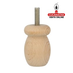 BLISTER 1-PATA MADERA HAYA PULIDO MUEBLE MODELO 33.