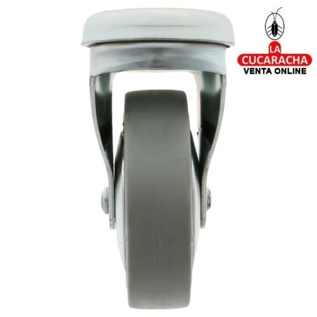 RUEDA GOMA BORRACHA CON AGUJERO Y RODAMIENTOS MODELO 2504.