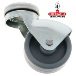 RUEDA NYLON CON AGUJERO MODELO 2507.