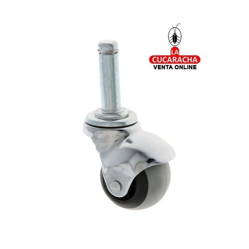 RUEDA GOMA BORRACHA BOLA CON ESPIGA Y ANILLO MODELO 2519.