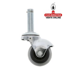 RUEDA GOMA BORRACHA BOLA CON ESPIGA Y ANILLO MODELO 2519.