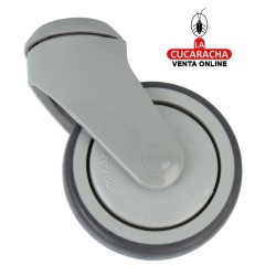 RUEDA GOMA BORRACHA CON AGUJERO MODELO 2536.