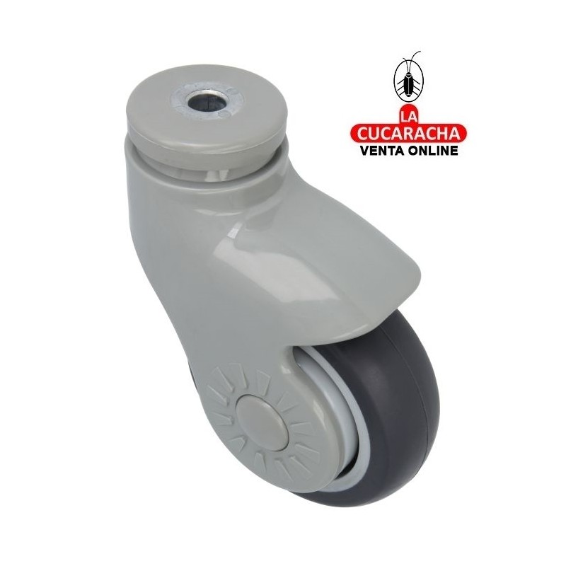 RUEDA GOMA BORRACHA CON AGUJERO MODELO 2537.