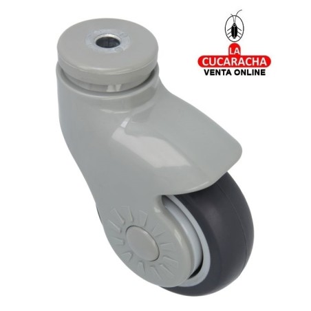 RUEDA GOMA BORRACHA CON AGUJERO MODELO 2537.