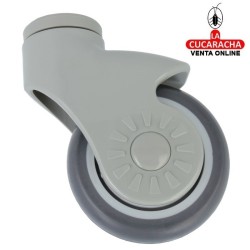 RUEDA GOMA BORRACHA CON AGUJERO MODELO 2537.