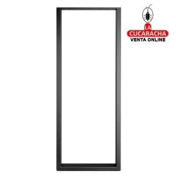 PATA DE ENCIMERA ACERO RECTANGULAR NEGRO MATE MODELO 2410.