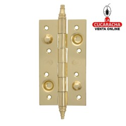 BLISTER-BISAGRA SEGURIDAD ACERO CANTO CUADRADO PUERTAS ENTRADA MODELO 561.