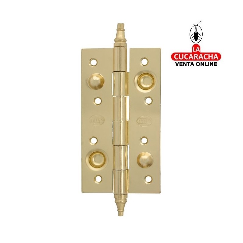 BLISTER-BISAGRA SEGURIDAD ACERO CANTO CUADRADO PUERTAS ENTRADA MODELO 561.