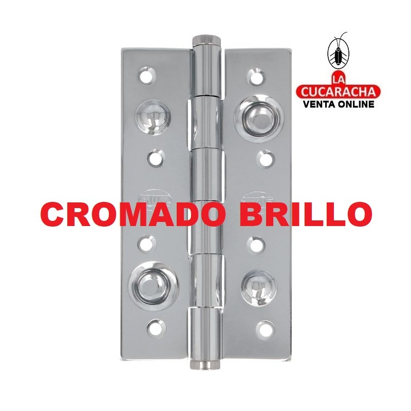 BISAGRA SEGURIDAD ACERO CANTO CUADRADO PUERTAS ENTRADA MODELO 565.