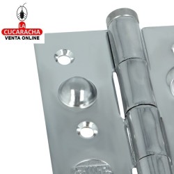 BISAGRA SEGURIDAD ACERO CANTO CUADRADO PUERTAS ENTRADA MODELO 565.