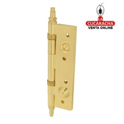 BISAGRA SEGURIDAD ACERO CANTO CUADRADO PUERTAS ENTRADA MODELO 567.