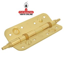 BISAGRA SEGURIDAD ACERO CANTO REDONDO PUERTAS ENTRADA MODELO 568.