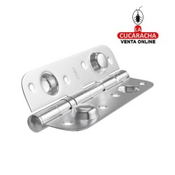 BISAGRA SEGURIDAD ACERO CANTO REDONDO PUERTAS ENTRADA MODELO 569.