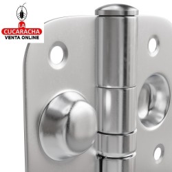 BISAGRA SEGURIDAD ACERO CANTO REDONDO PUERTAS ENTRADA MODELO 569.