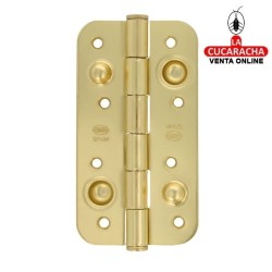 BISAGRA SEGURIDAD ACERO CANTO REDONDO PUERTAS ENTRADA MODELO 571.