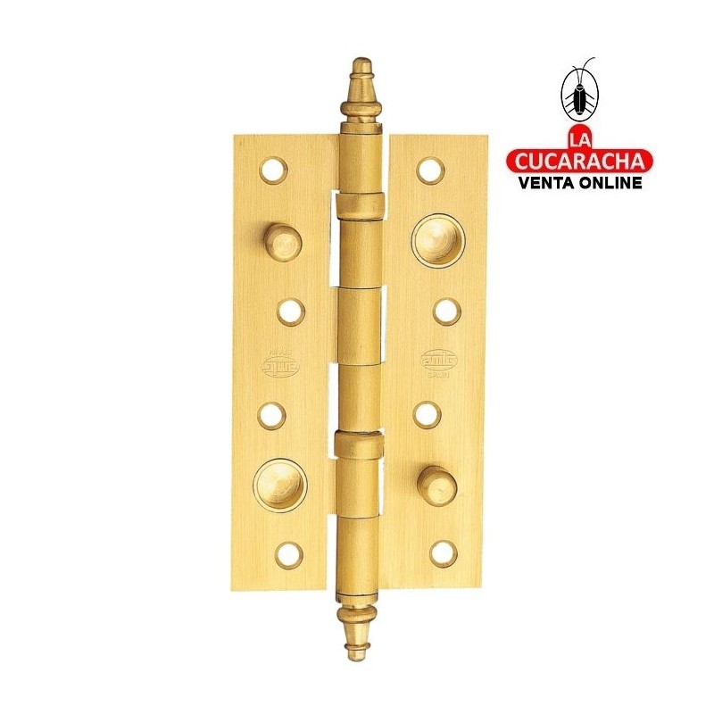 BISAGRA SEGURIDAD LATON CANTO CUADRADO PUERTAS ENTRADA MODELO 567.