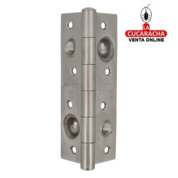 BISAGRA SEGURIDAD ACERO INOX CANTO CUADRADO PUERTAS ENTRADA MODELO 565CE.