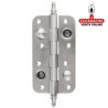 BISAGRA SEGURIDAD ACERO INOX CANTO REDONDO PUERTAS ENTRADA MODELO 566CE.