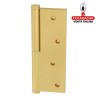 BISAGRA PUERTAS DESMONTABLE LATON CANTO CUADRADO Y REMATE PLANO MODELO 1107.