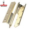 BISAGRA PUERTAS SOLAPADAS DESMONTABLE LATON CANTO CUADRADO Y REMATE MODELO 1207.