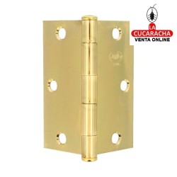 PAR 2-BISAGRA PUERTAS DESMONTABLE ACERO CANTO CUADRADO SIN REMATE MODELO 1010.