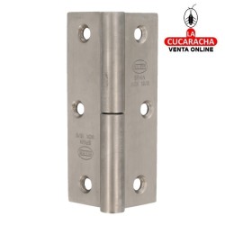 BISAGRA PUERTAS DESMONTABLE ACERO INOX CANTO CUADRADO SIN REMATE MODELO 2077.