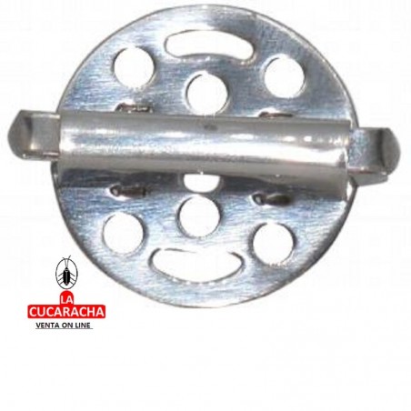 Tapaderas metal para pipas. Pack 10