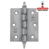 BISAGRA PUERTAS FIJA ACERO INOX CANTO CUADRADO CON REMATE MODELO 2008.