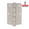PAR 2-BISAGRA PUERTAS DESMONTABLE ACERO INOX CANTO CUADRADO REMATE PLANO MODELO 2010.