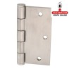 PAR 2-BISAGRA PUERTAS DESMONTABLE ACERO INOX CANTO CUADRADO REMATE PLANO MODELO 2010.