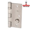 PAR 2-BISAGRA PUERTAS FIJA ACERO INOX TETONES CANTO CUADRADO REMATE PLANO MODELO 2011.