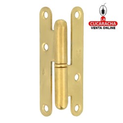 BLISTER 2-PERNIO PUERTAS ACERO CANTO REDONDO SIN REMATE MODELO 405.