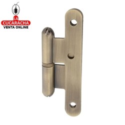 PERNIO PUERTAS ACERO CANTO REDONDO SIN REMATE CUERO MODELO 405C.