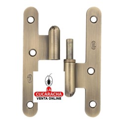 PERNIO PUERTAS ACERO CANTO REDONDO SIN REMATE CUERO MODELO 405C.