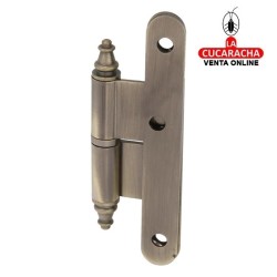 PERNIO PUERTAS ACERO CANTO REDONDO CON REMATE MODELO 408C.