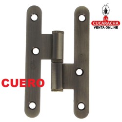 PERNIO PUERTAS ACERO CANTO REDONDO CON REMATE PLANO MODELO 409C.