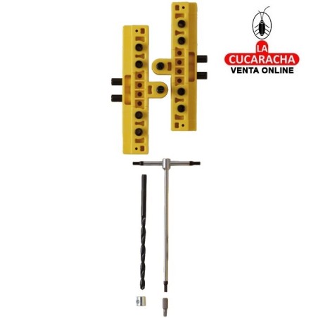 CONJUNTO PLANTILLAS PERNIOS 2150 PARA HOJAS SOLAPADAS.