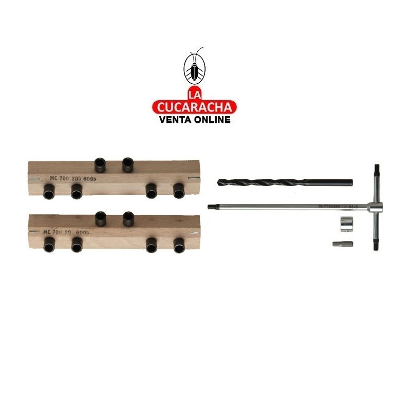 CONJUNTO PLANTILLAS PERNIOS 2150 PARA HOJAS ENRASADAS MODELO MA700200G010.