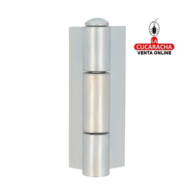 BISAGRA SOLDAR ACERO ZINCADO DE LIBRO DESMONTABLE PUERTAS CARPINTERIA METALICA MODELO 20.