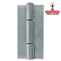 BISAGRA SOLDAR ACERO ZINCADO DE LIBRO DESMONTABLE PUERTAS CARPINTERIA METALICA MODELO 20.