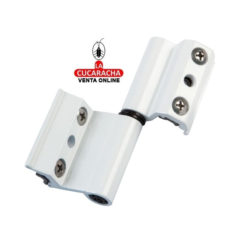 BISAGRA ALUMINIO PARA VENTANAS PRACTICABLES CON EUROPERFIL.