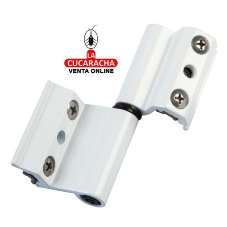 BISAGRA ALUMINIO PARA VENTANAS PRACTICABLES CON EUROPERFIL.